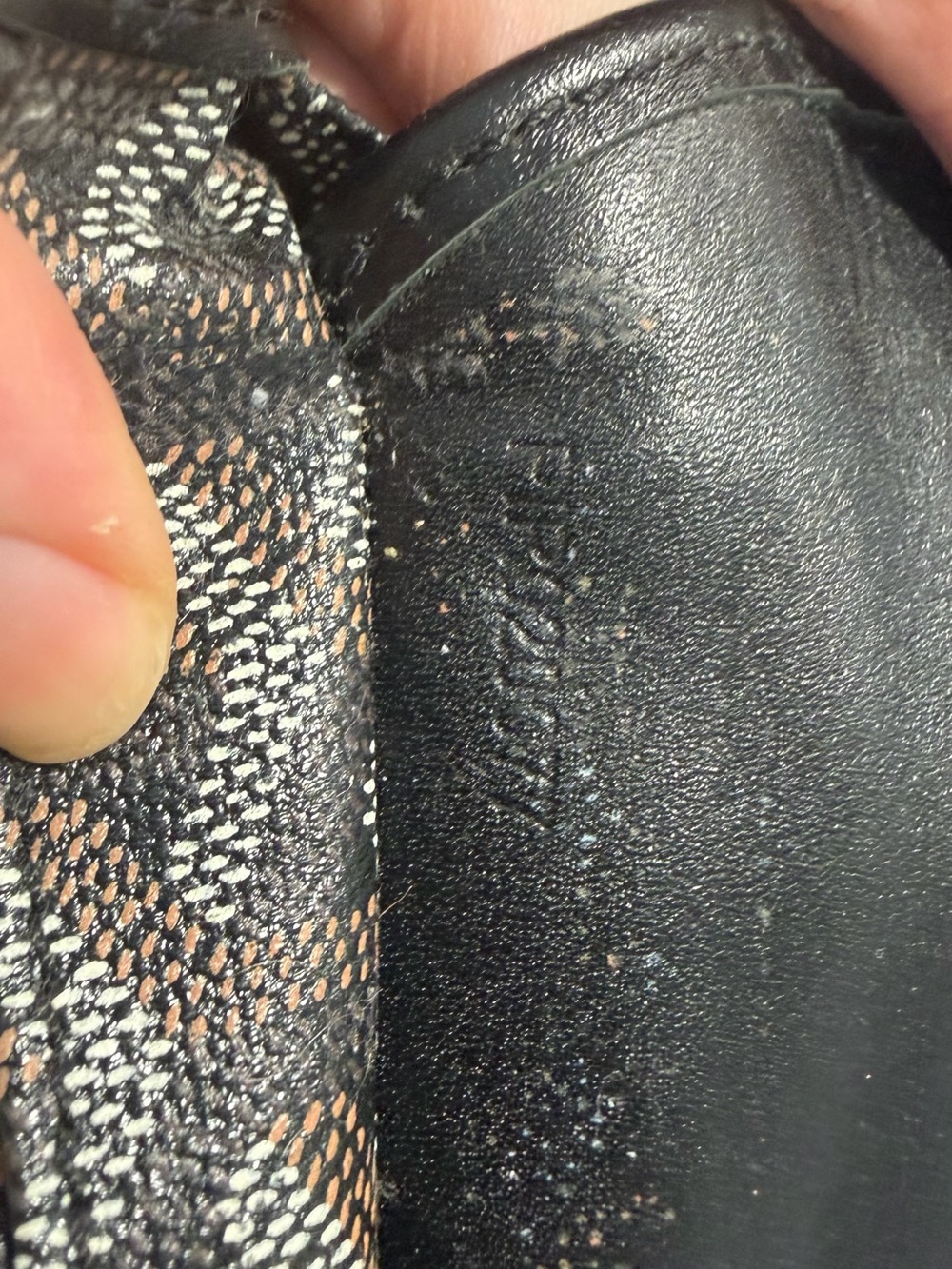 Authentic Goyard St Louis Tote Black with pouch - Picture 13 of 16
